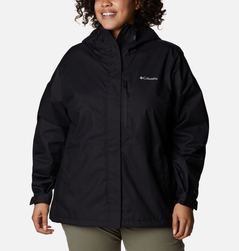 Jacheta Columbia Hikebound Dama Negrii | Plus Size IN18AM9SZ